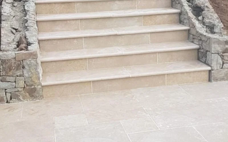 Limestone Steps Construction NYC by Eden Contractors - 1